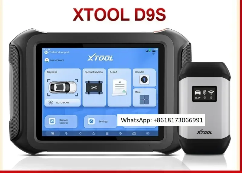 Fault diagnosis of car detector D9S foreign trade English version overseas key matching programming