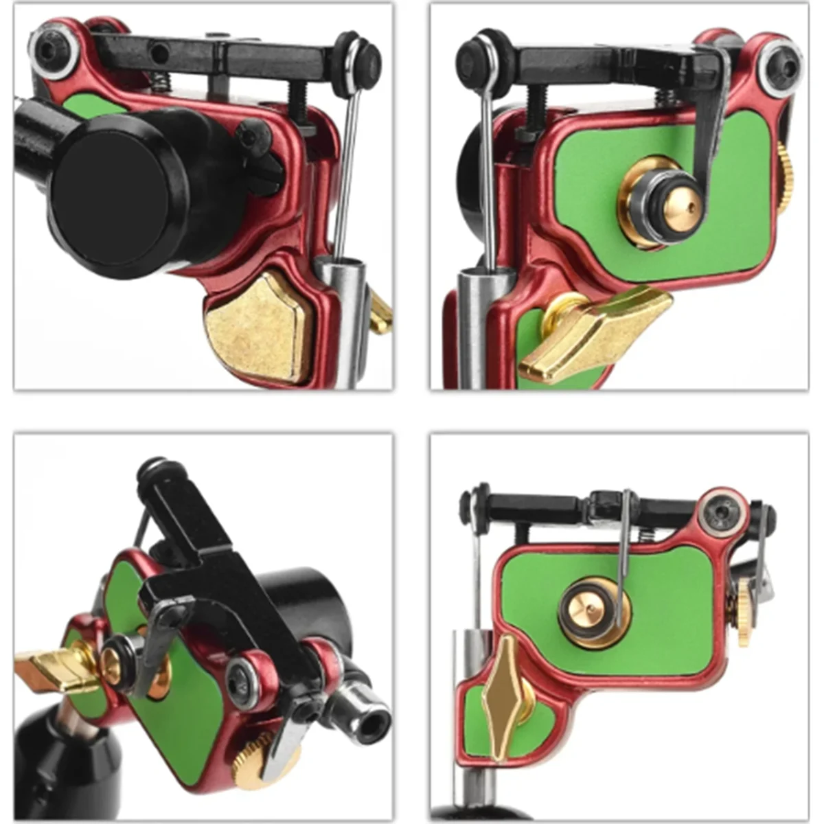 

Y19AA Portable Rotary Tattoo Machine Aluminum Alloy Lined Shader Integrated Machine Body Art Tool Tattoo Pen Gun RCA Connecto