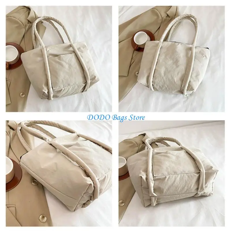 

Женская сумка-пуховик, большая вместительная сумка для покупок, осенне-зимняя сумка на плечо, модная сумка подмышки на каждый