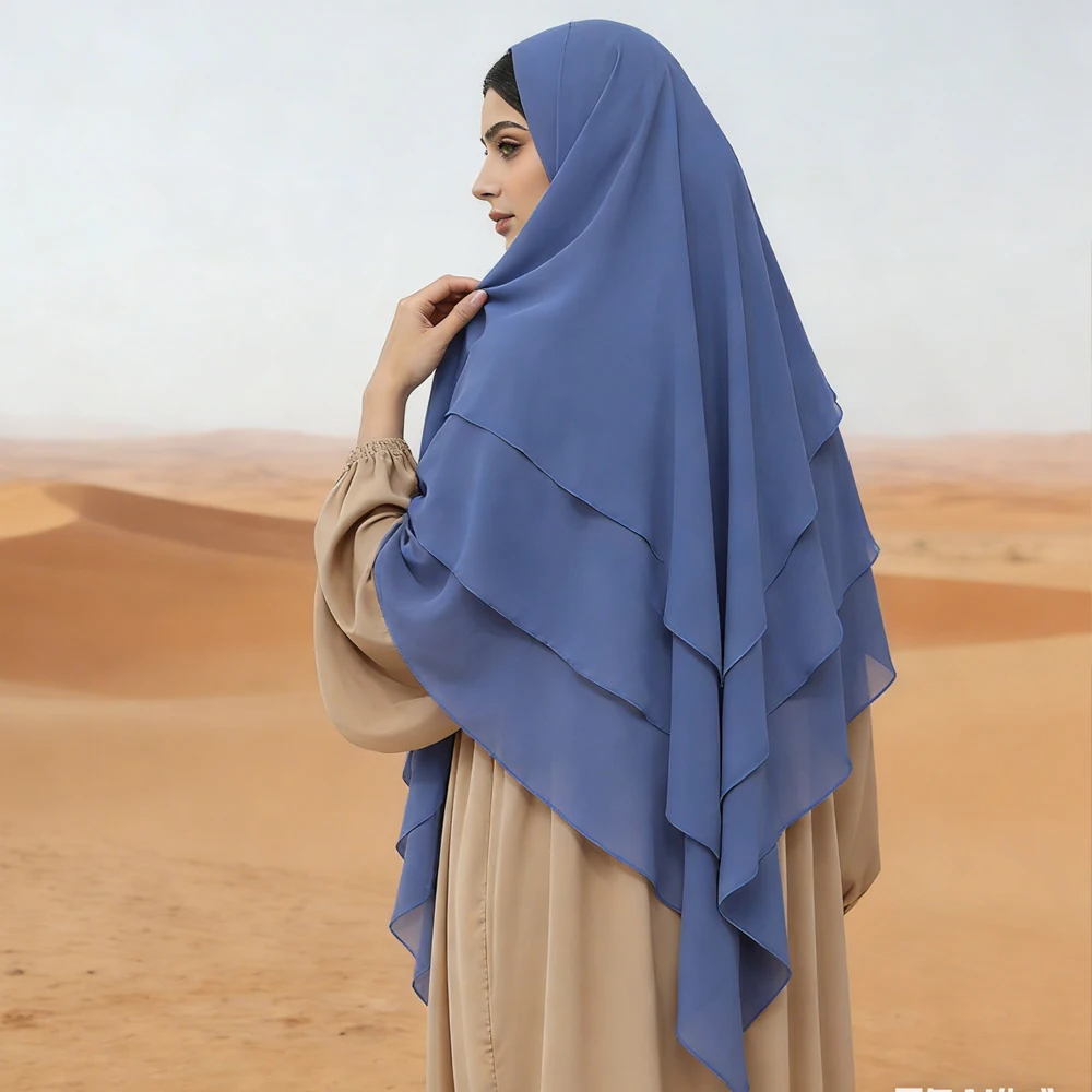 

Мусульманские абайи для женщин: длинный химар, хиджаб, платок, головной убор, одежда для намаза, головной убор, дубайская, саудовская, турецкая, праздничная одежда на Ид, бурка с капюшоном