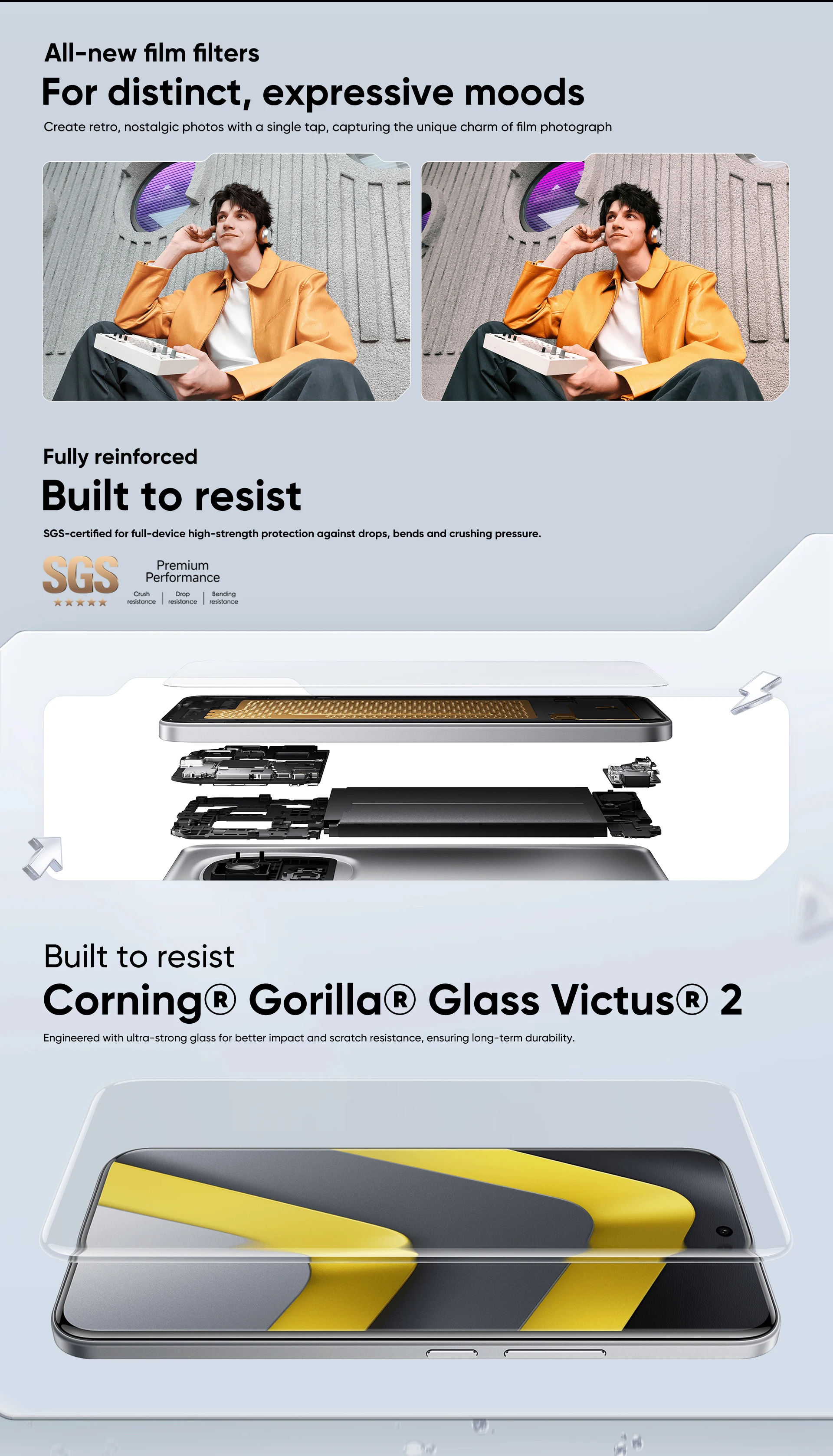 【Ship From AU】POCO M8 Pro 5G Global Version Snapdragon® 7S Gen 4 Massive 6500mAh Battery 6.83 "Crystal Res 1.5K AMOLED Display