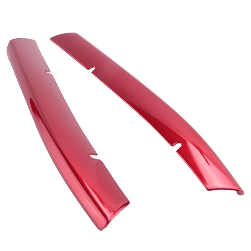 

Car Front Bumper Lower Grille Trims Panel Red Exterior Accessory Kit For Mazda Cx-5 Cx5 2017-2021 Auto Styling Modification