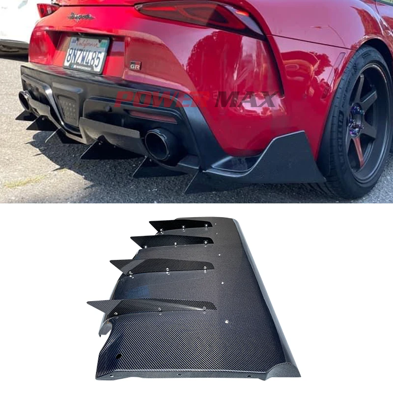 

Carbon Fiber Varis Style Rear Bumper Lip Diffuser for Toyota Supra A90 A91 MK5 CF