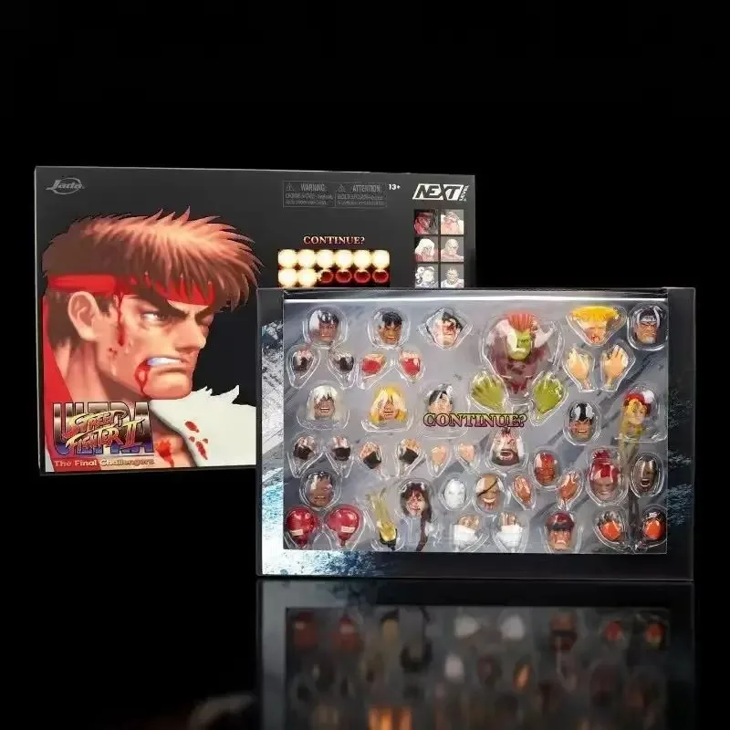 In Stock Jada Toys Ultra Street Fight II Baison Akuma T. Hawke Violent Ken RYU Guile 6