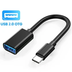 USB C to USB Adapter OTG Cable USB Type C Male to USB 2.0 Female Cable Adapter for MacBook Pro Samsung Type-C Adapter for Xiaomi