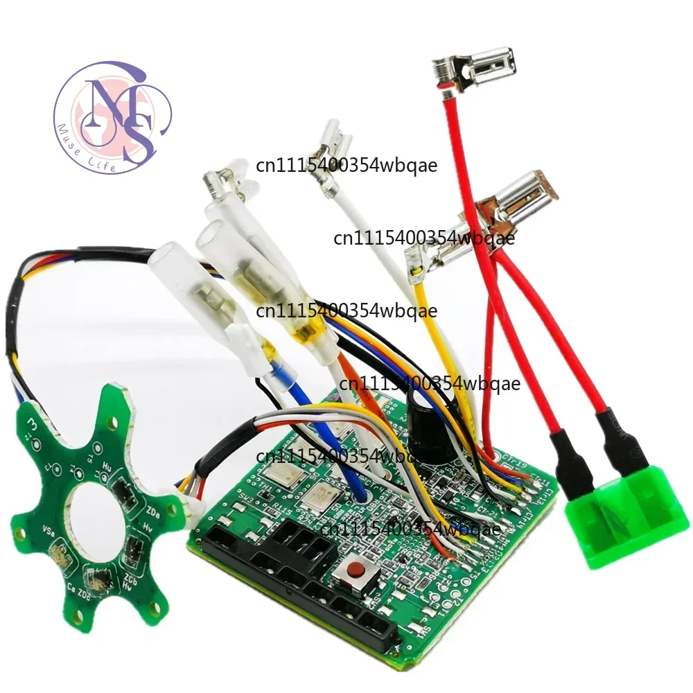 ZOCI-12V 18V 20V Brushless Motor Drive Board, Adjustable Potentiometer One Key Speed Control Replacement Parts