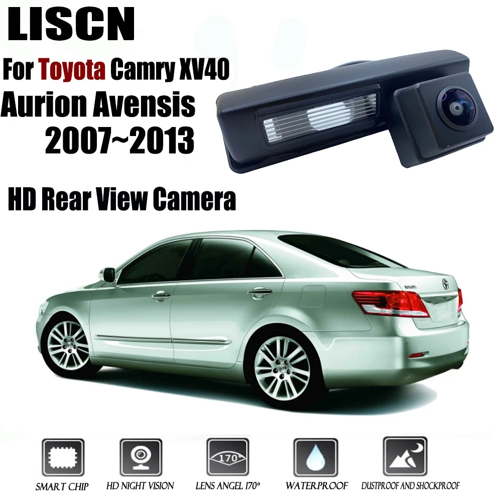 

Reversing camera For Toyota Camry XV40 / Aurion /Avensis /2007~2013/2008 2011 2012/CCD/Night Vision license plate camera