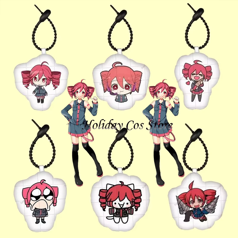 

Брелок для ключей для косплея Teto, плюшевый мягкий брелок, милая фигурка, подвеска, аксессуары для аниме, реквизит, рождественские подарки