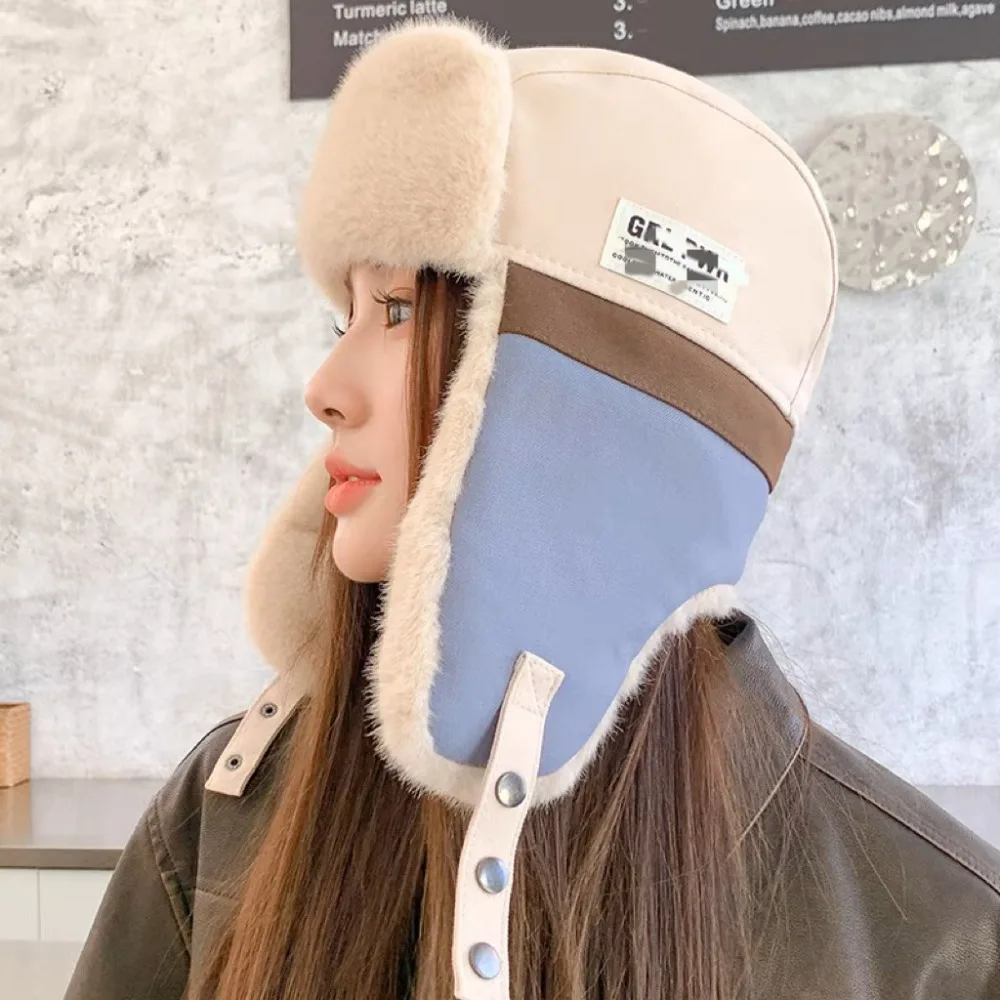 Универсальная цветная сращивающаяся шапка Lei Feng, зимняя плотная ветрозащитная шапка с защитой ушей, теплая Роскошная зимняя Лыжная фениль унисекс