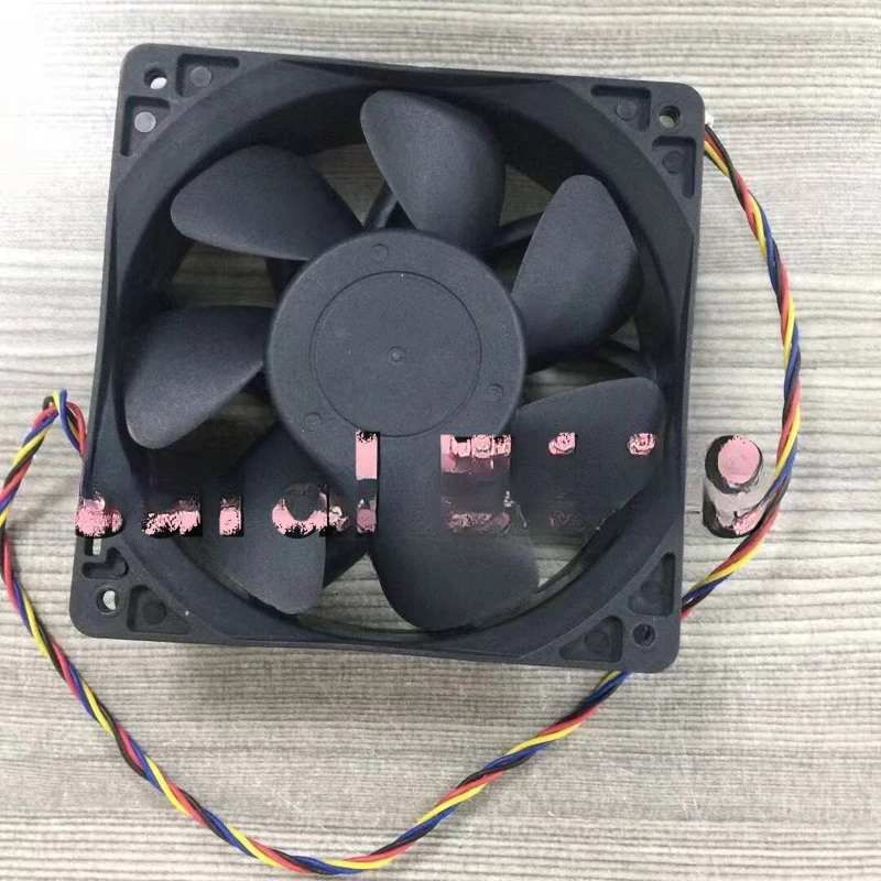 LL+  1PC    for large air cooling fan 4-wire B3 DFB380012000T AL0S DC12V 3.14A 12 cm