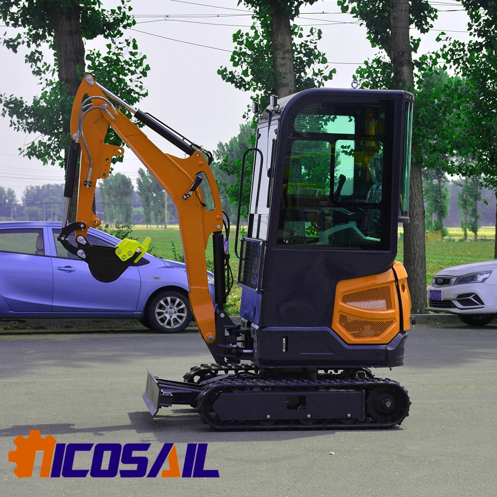 

Индивидуальные компактные экскаваторы используются для выравнивания и раскопок в городских строительных сайтах.