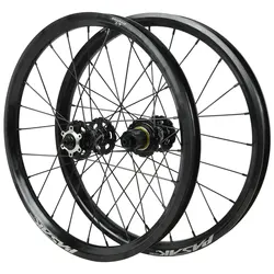 20 inch 406 Mountain Bike Wheels 20'' MTB Bicycle hubs 24Holes Disc Brake 7/12 Speed front2 rear4 bearings Alloy Wheelset 6nails