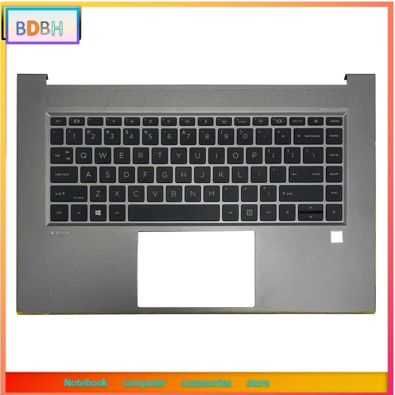 ZBOOK 15S Studio Create G7 G8 US Keyboard Backlit Palmrest Upper Cover