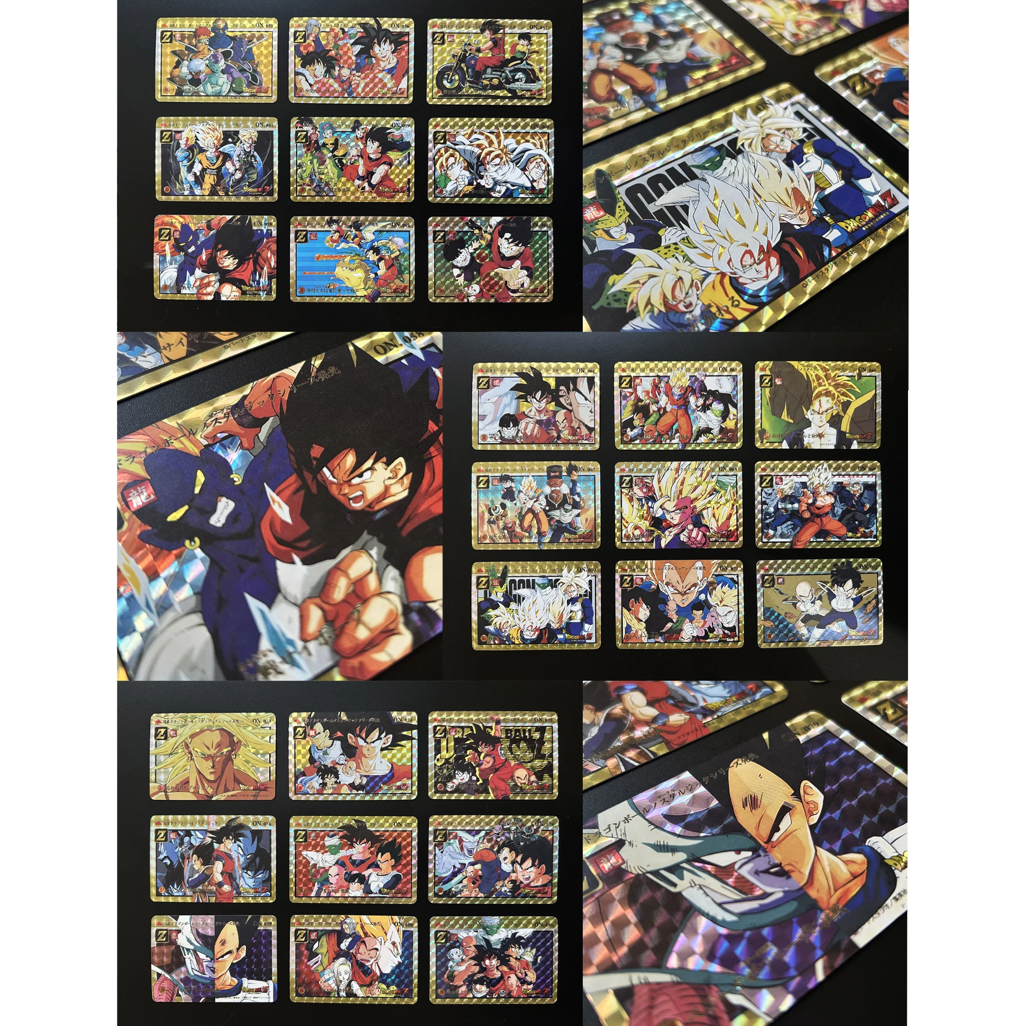 

27Pcs/set Dragon Ball Super Saiyan Goku Gohan Vegeta Trunks Fierce Fight Flash Cards Classic Game Anime Collection Card Gift Toy