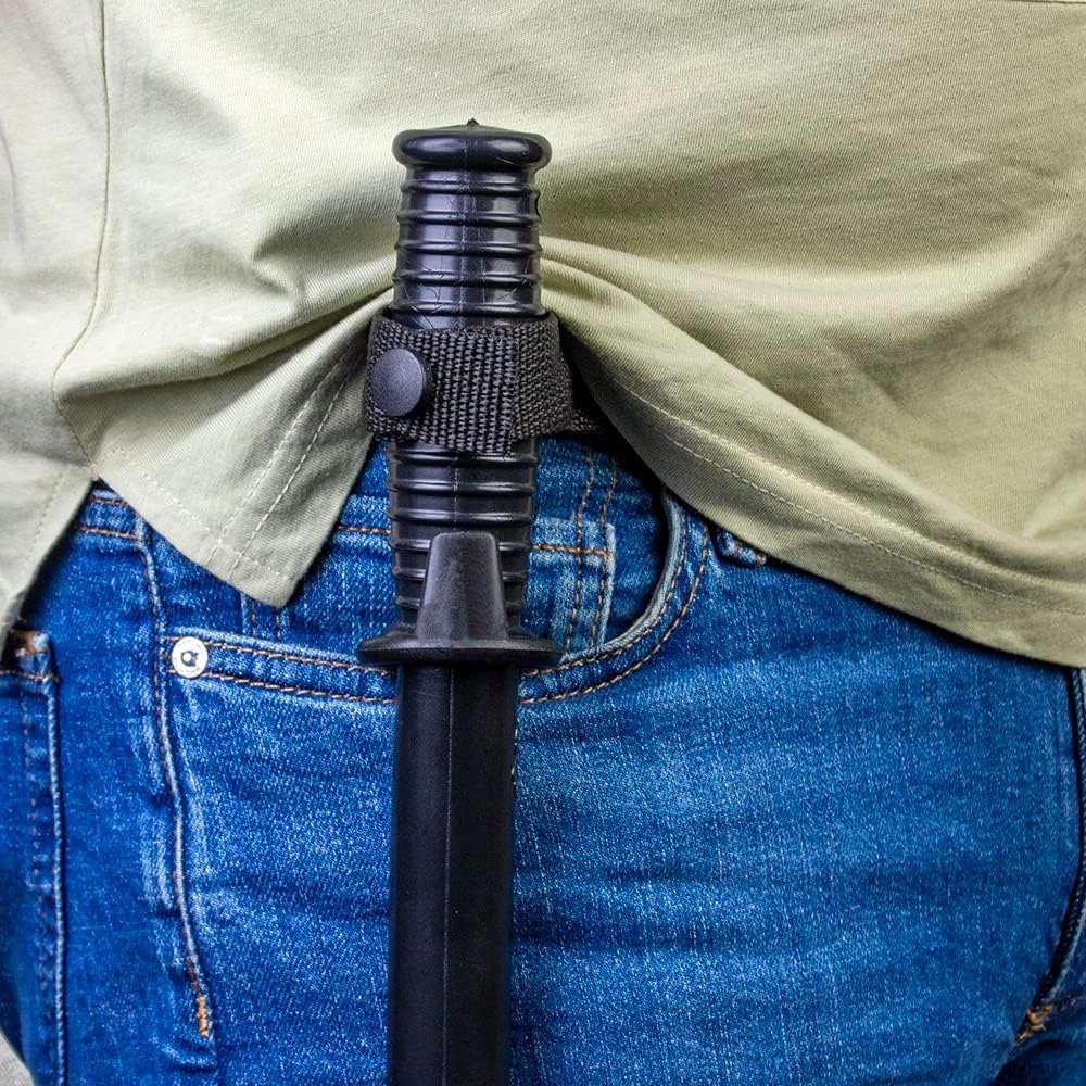 Baton Holder for Duty Belts - Tactical Holster for Law Enforcement and Security Personnel - Open Top Baton Holster
