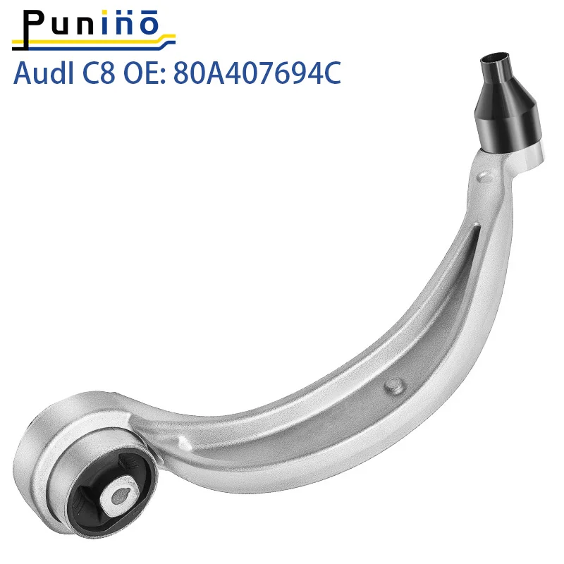 Punino Front Lower Right Suspension Pitman Control Arm For Audi A6 C8 A7 4KA Q5 FYB FYT 80A407694C 80D407694