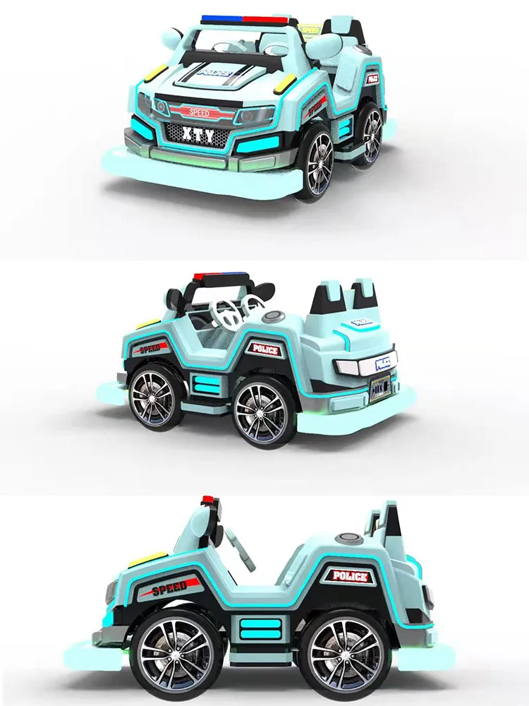 

Square bumper car children's electric double shopping mall indoor amusement car park night market stall amusement equipment