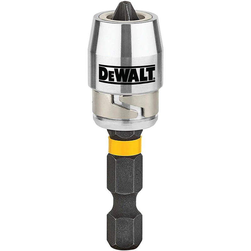 DEWALT-Soporte de broca magnética, 6,35mm, 1/4, magnetizador fuerte, brocas de destornillador eléctrico, anillo potente, accesorio de herramientas