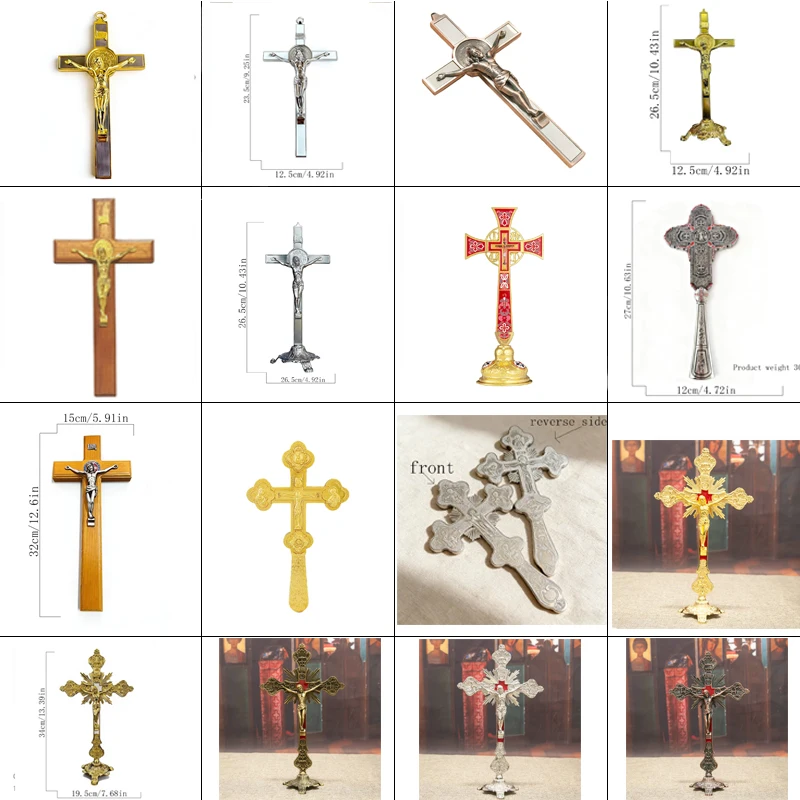Huge Factory Wholesale Orthodox & Catholic Crosses Multiple Styles Religious Church Supplies High Quality Bulk Order Fast Shippi