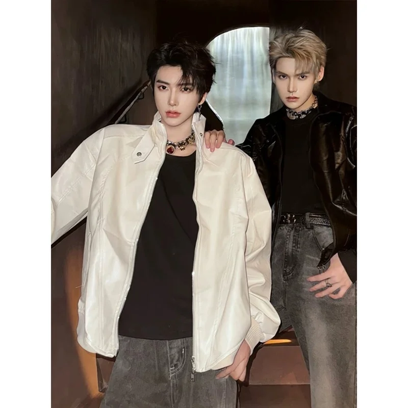

Jacket Coat For Men Big Size Mens Varsity Classic City Steampunk Knuckle Heated Denim Gold Athletic Clothing Y2K Matured Natural