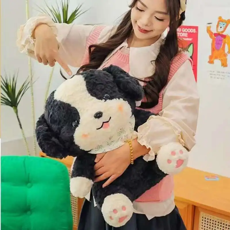 23/30/45cm Śliczny Border Collie Pluszowa zabawka Wypchane zwierzę Kreskówka Pies Miękka poduszka Prezent Dzieci Dziewczyny Kawaii Prezent Łóżko Sofa Wystrój