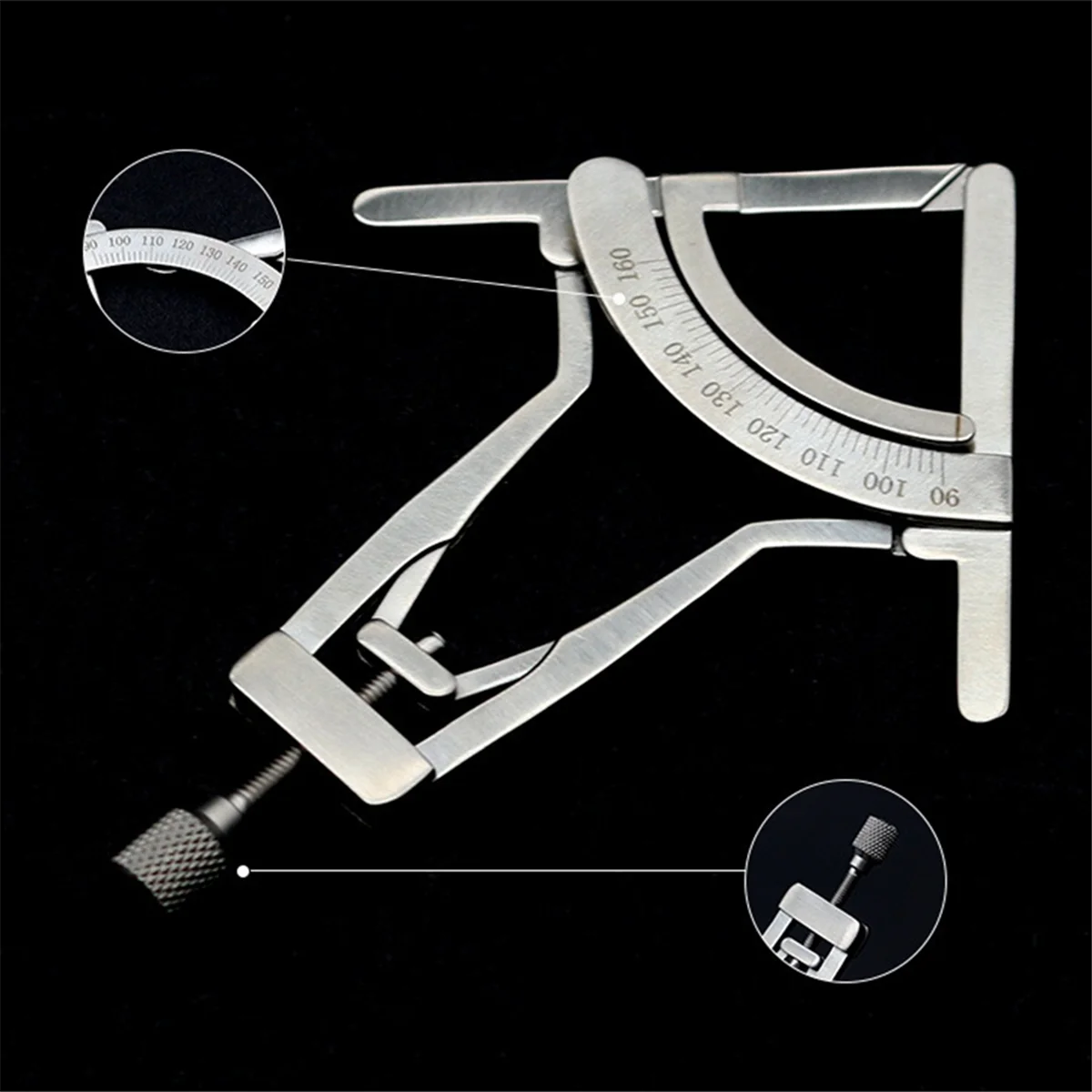 

ABXHH new Nose Caliper Measuring Ruler Micro-type Rhinoplasty Plastic Surgery Tools Nose measuring ruler