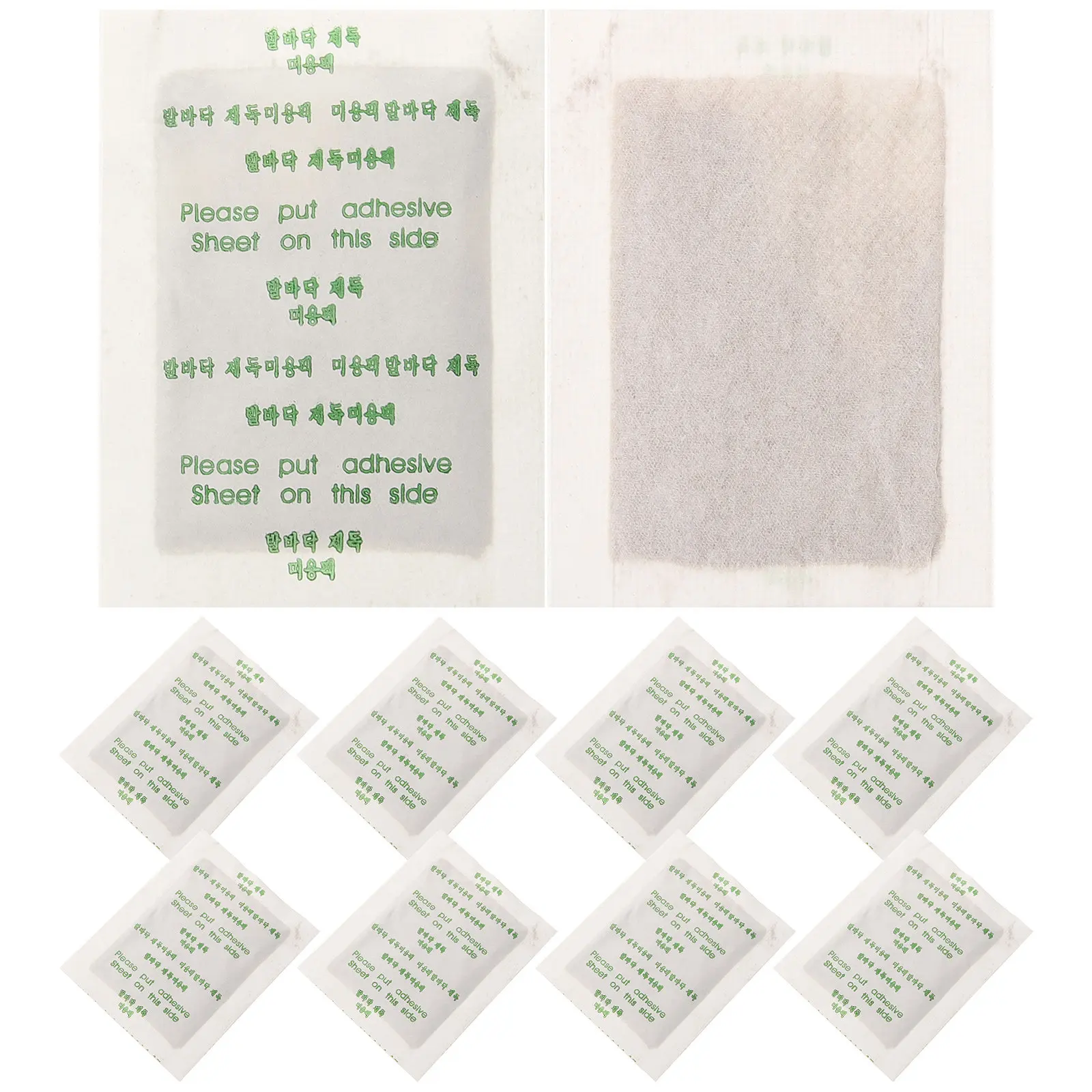 10 Parches Desintoxicantes de Jengibre para Pies, Alivian la Fatiga, Eliminan Olores, Material de Tela Seguro, Adhesivos de Alivio, Parches de Spa