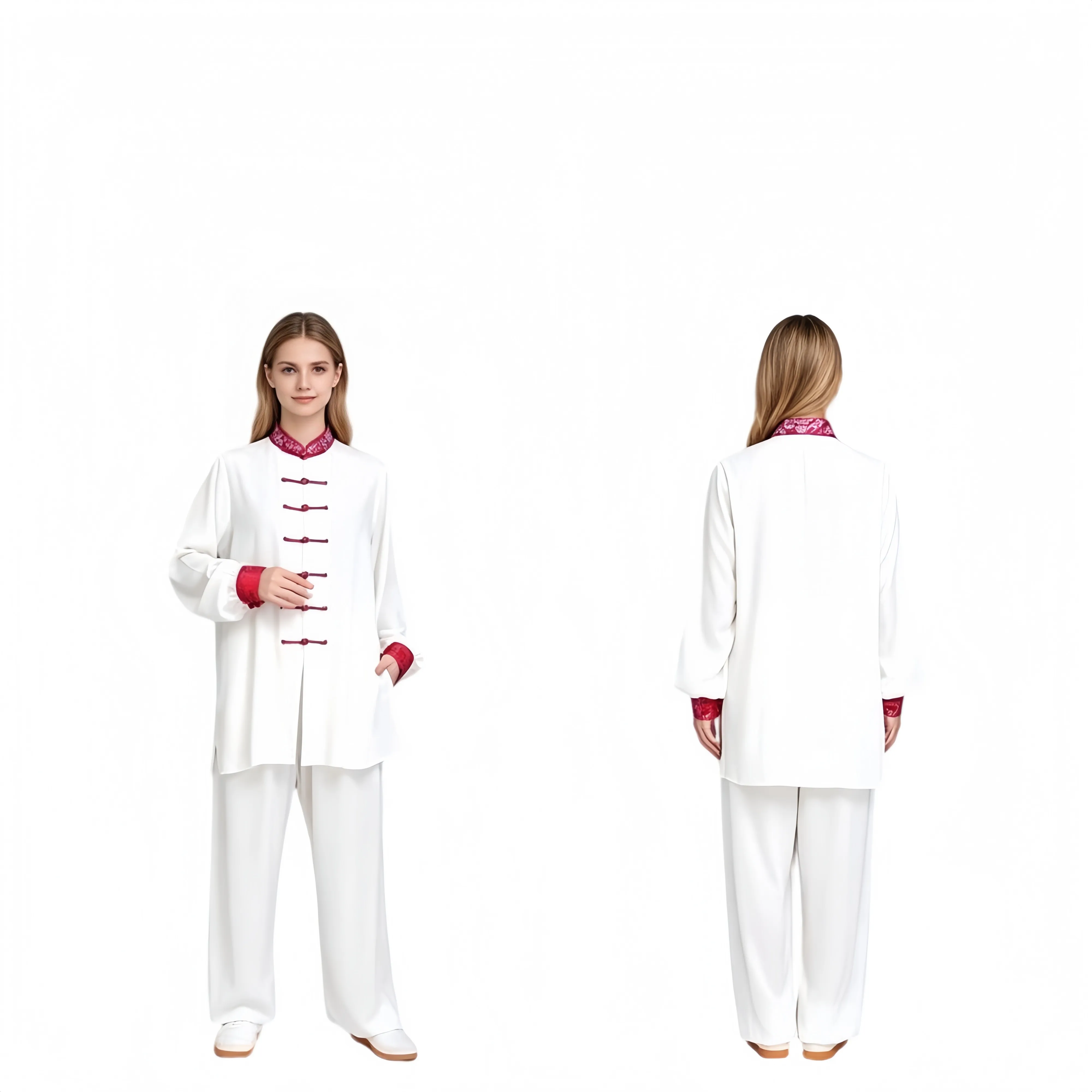 vetements-traditionnels-chinois-de-tai-chi-unisexes-uniforme-d'arts-martiaux-en-coton-doux-combinaison-de-kung-fu-a-manches-longues