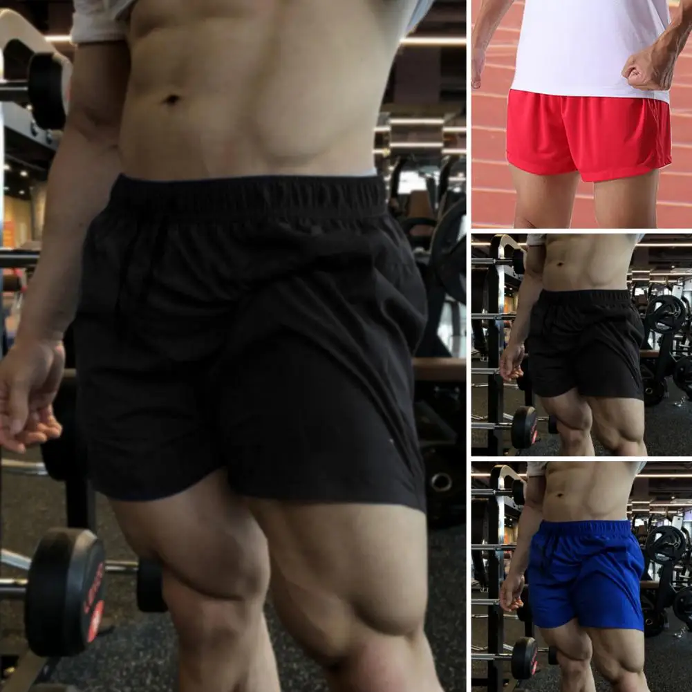 2024 New Summer Sport Shorts Men Fitness Sweatpants Bodybuilding Short Pants Mens Gym Quick Dry  Jogging Mesh Men Shorts Sport