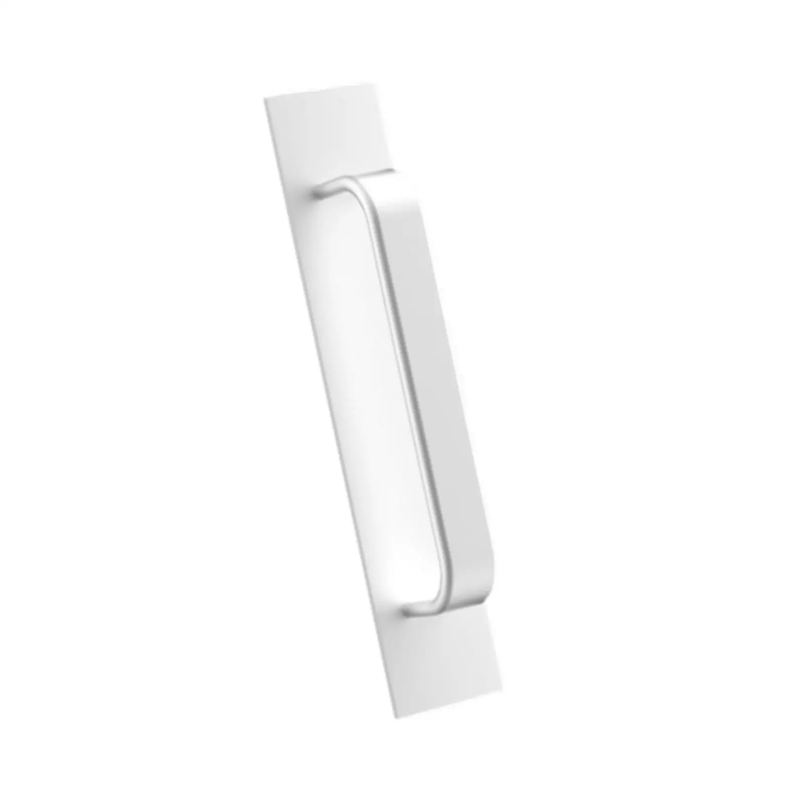 Self Stick Adhesion Cabinet Handle Pull Modern Aluminum Alloy Stick-on Closet Barn Door Handle for Children’s Furniture