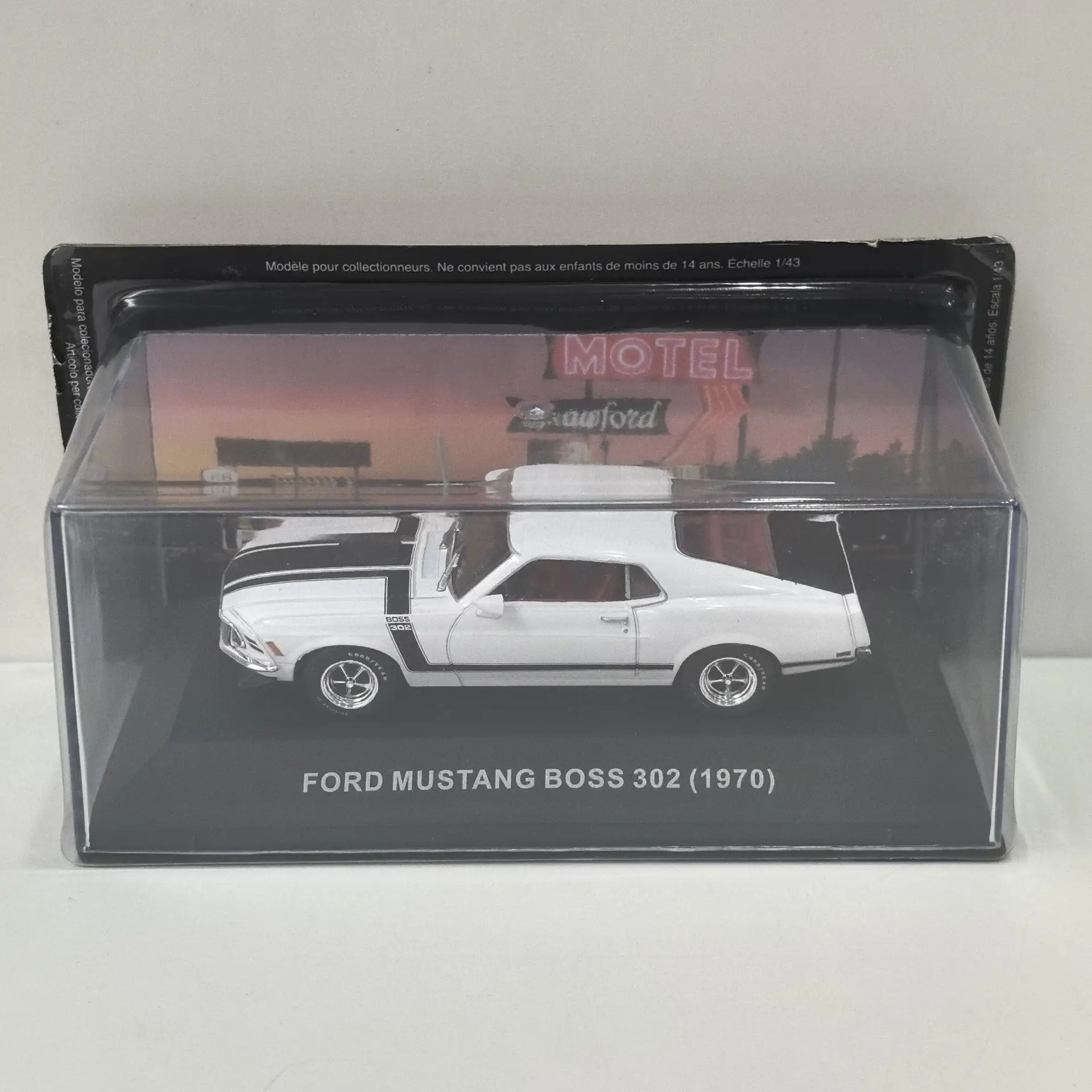 

Diecast IXO 1/43 Scale BOSS 302 1970 3U Alloy Car Model