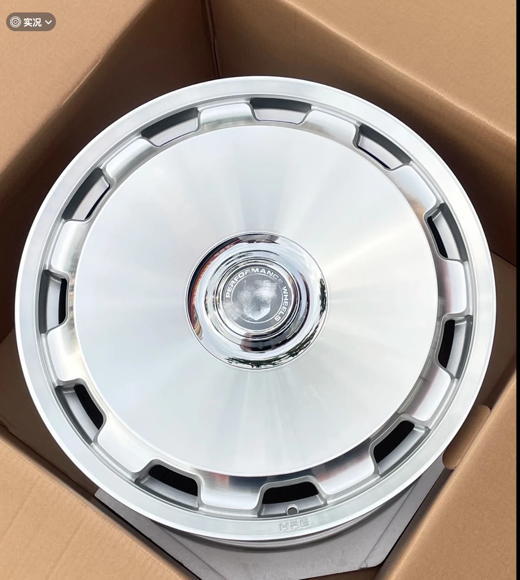 FOR Forged Wheels Polished Silver Rims 21 22 23 Inch 5x112 5x120 Wheels for L108M Range Rover Sport G63 Rolls-Royce Maybach