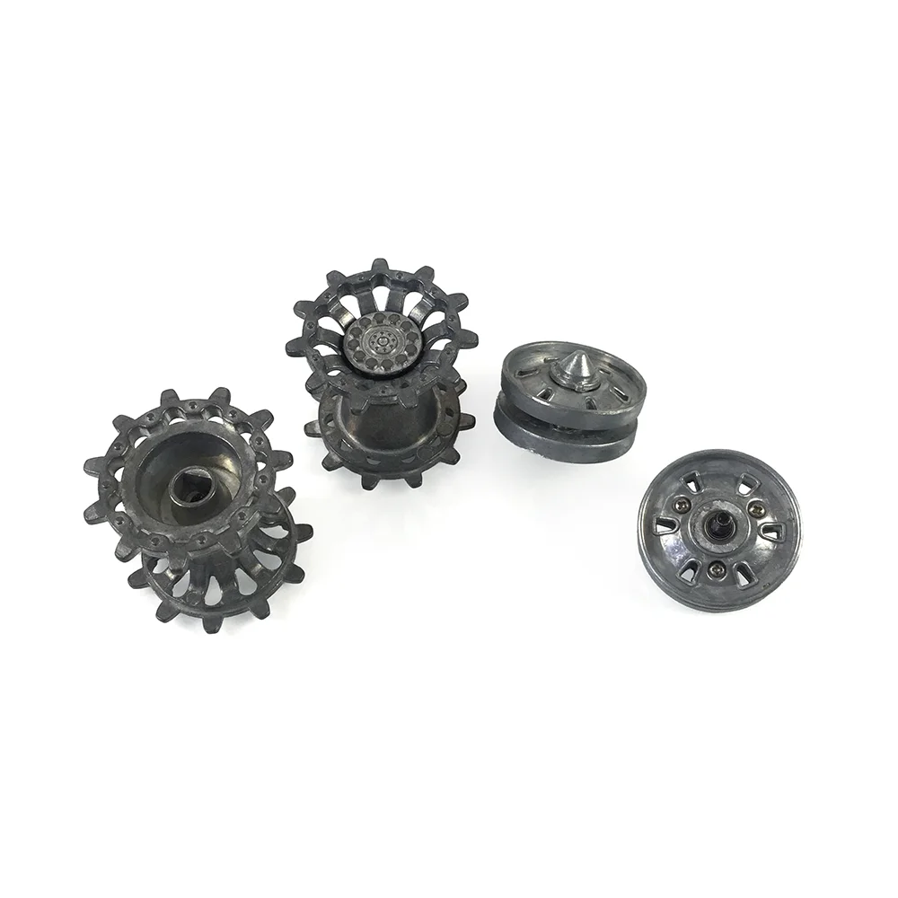 Mato 1/16 Heng Long Challenger II RC Tank Metal Sprockets Idlers W/ Bearing MT203 TH00909-SMT4