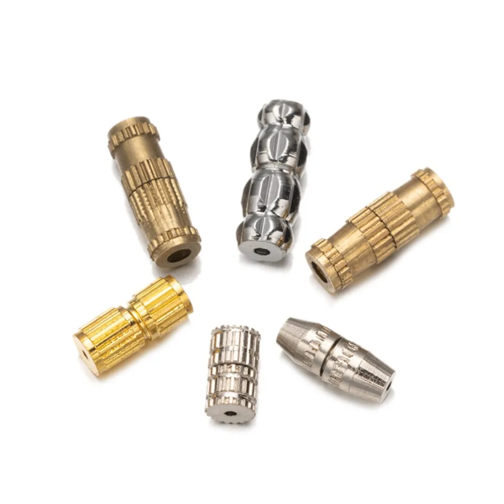 Copper Screw Clasps for Jewelry Making