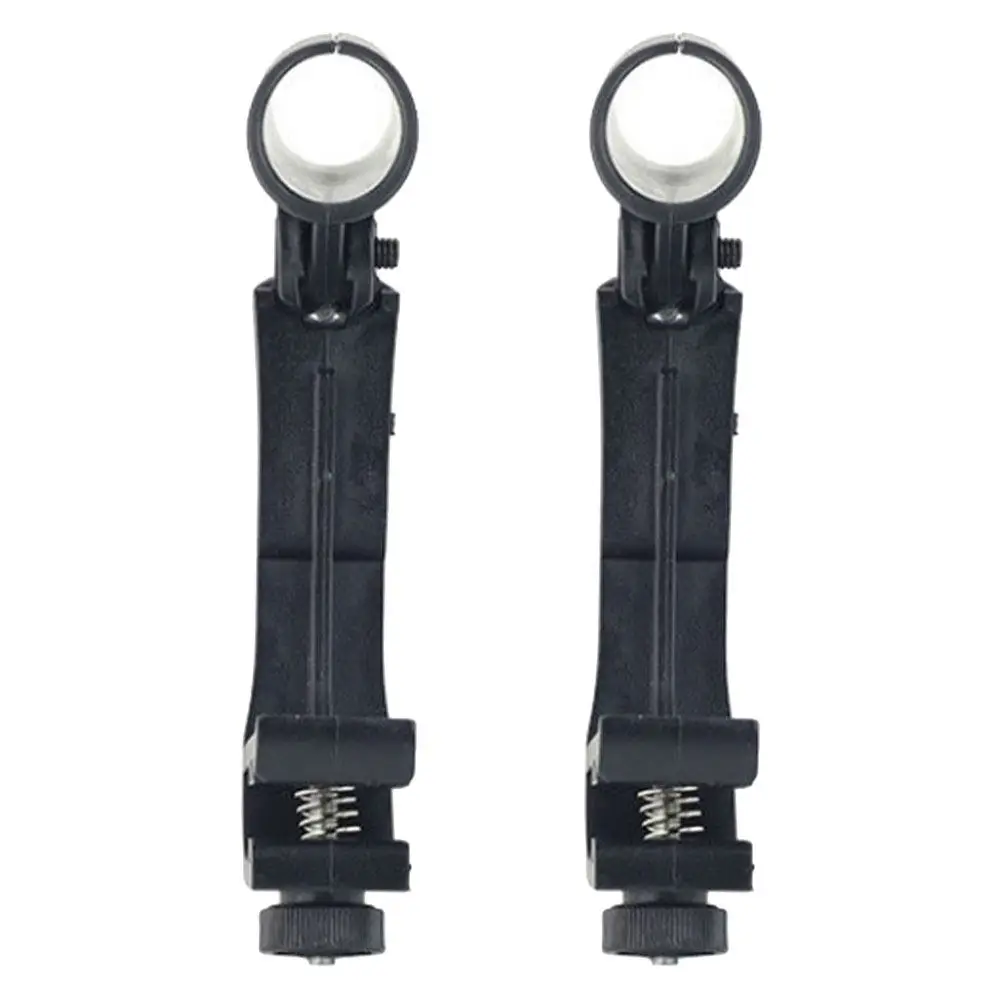 

Комплект из 2 держателей для микрофона на обод барабана, стабильный зажим для микрофона для ударных инструментов, легко переносить, компактный размер