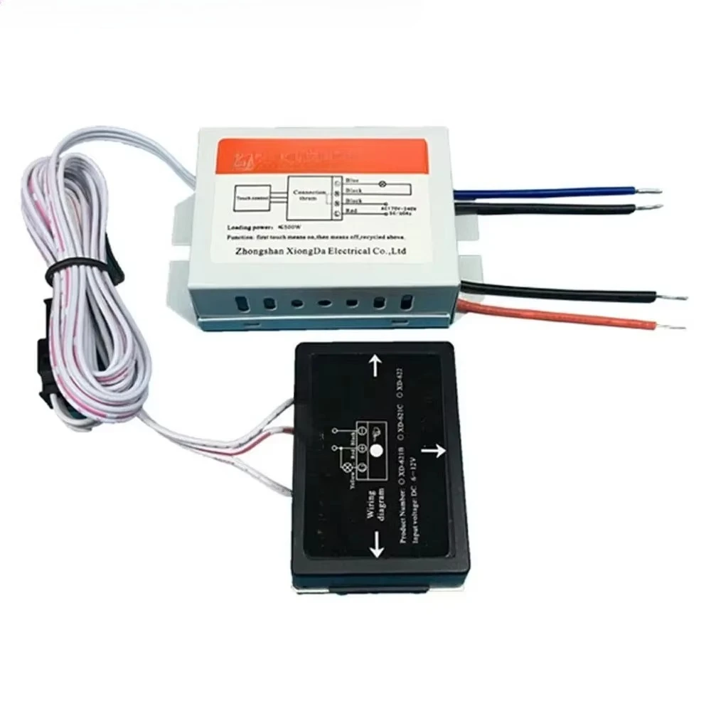 170-240V On/Off Touch Switch for Mirror Lamp Lighting Accessories 50/60Hz XD-621 All Types of Medium Lamp