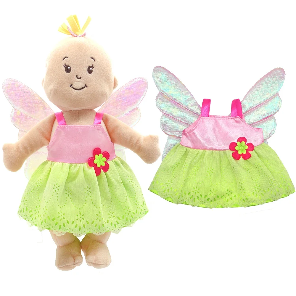 For 16 inch Haba Cotton Baby Dolls Rompers For 38cm Girl Doll Clothes Outwear Doll Accessories