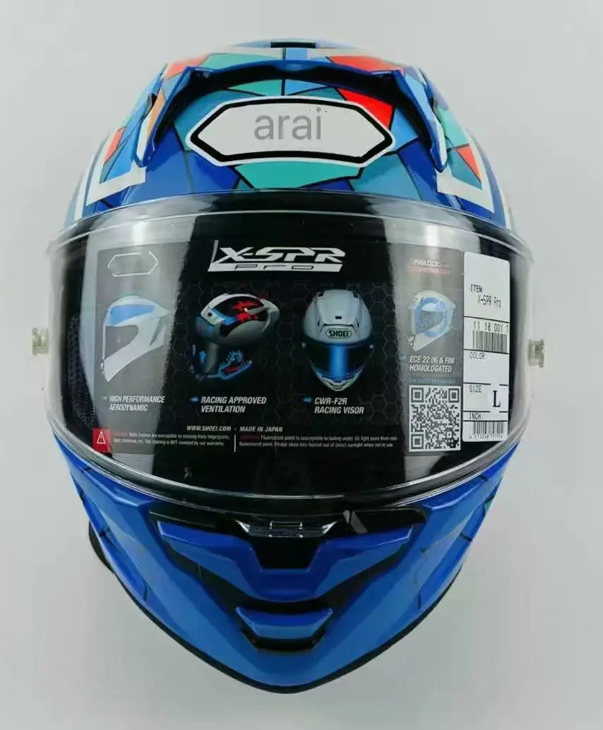 Full Face Motorcycle helmet X-15 X-SPR  PRO BARCELONA  helmet Riding Motocross Racing Motobike Helmet Casco De Motocicleta