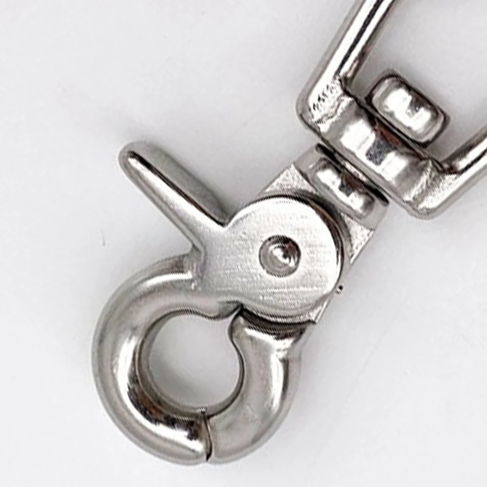 Borsa in tessuto Trigger Girevole Aragosta Catenacci Clip Moschettoni Tessuto Paracord Cordino Fibbie, 66X13mm 304