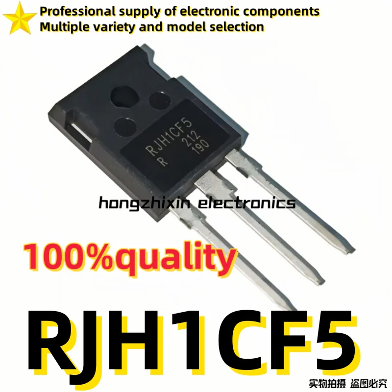 10PCS Brand new quality RJH1CF5 IGBT tube for high-power induction cooker TO-247 1200V/50A replaces H25R1202