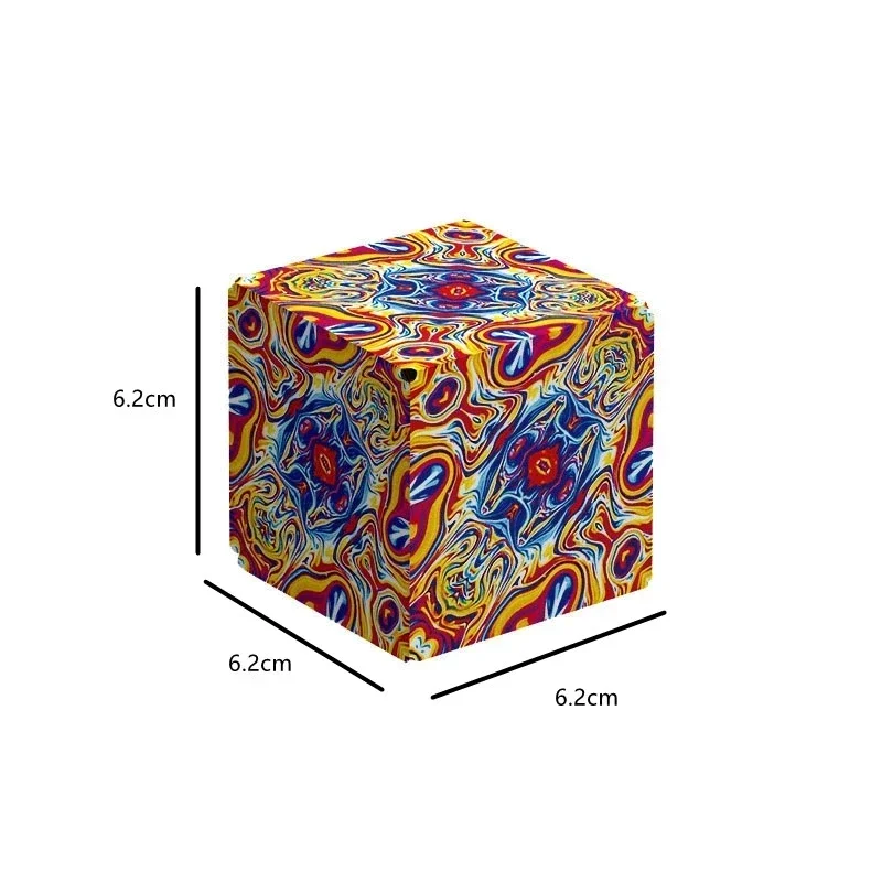 Nuevo cubo magnético Variable geométrico, entrenamiento de pensamiento de descompresión 3D, rompecabezas para niños, cubo, juguetes de descompresión