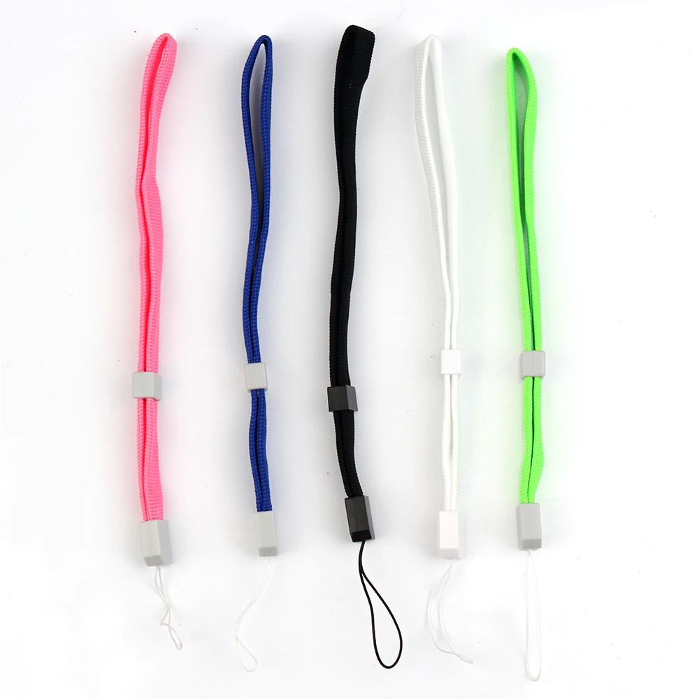 OSTENT 5 pz/set cinturino da polso a mano per Nintendo DSi/DS Lite/3DS/PSP/DV Wii telecomando fotocamera telefono MP4 cordino corda