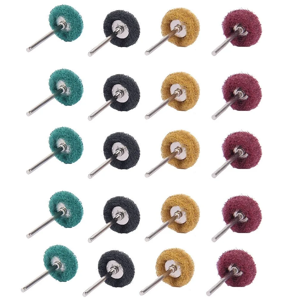 200/100/50PCS Dental Polishing Brush Double Layer Polish Wheel Teeth Polisher Rubber Nylon Alumina Odontologia Rotating Tool view 6