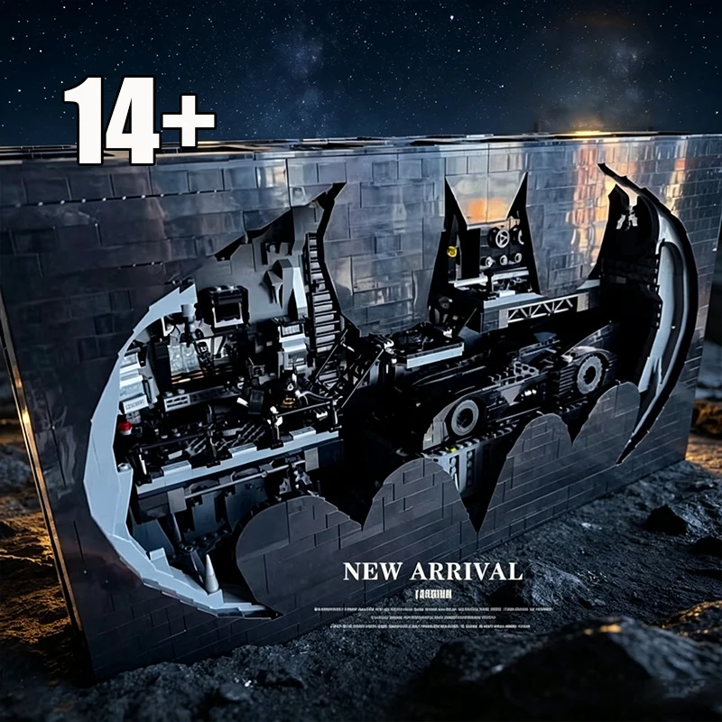 

2026 new 76252 Batcave Official Style Detailed Model Kit for Fans Collection Christmas Present Collection Display