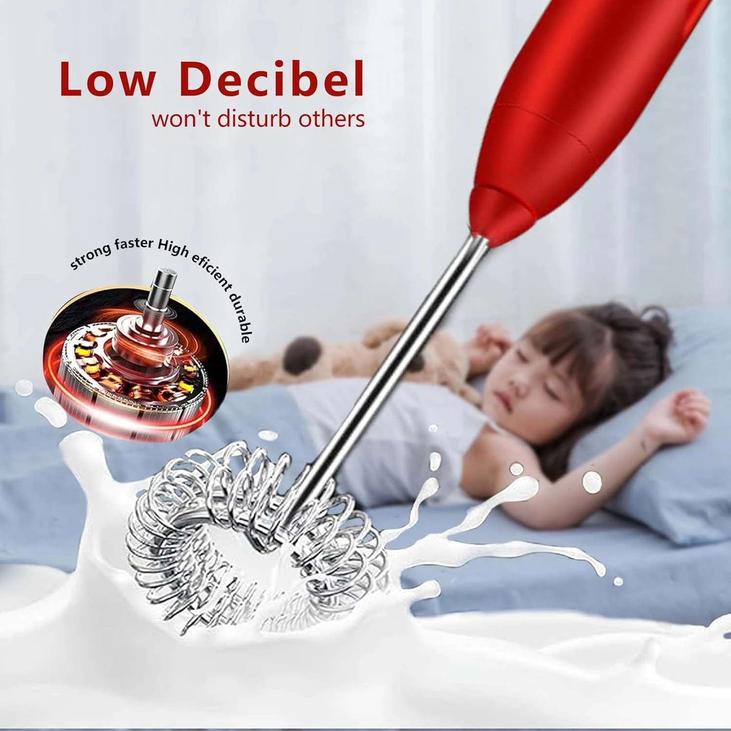

Milk Frother Rechargeable, Frother For Coffee & Milk Frother Rechargeable - Silent Operation, Milk Frother, Called Coffee Frothe