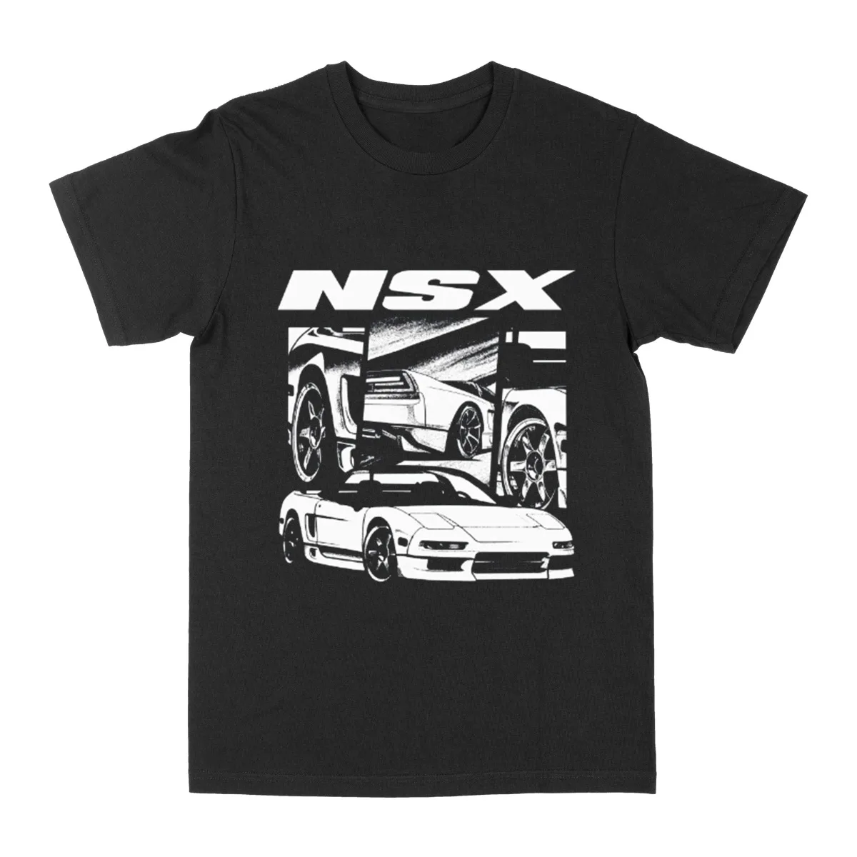 

Honda Fashion New Hot Summer Sports Car American Retro Short Sleeve T-Shirt Men's and Women's Casual Honda NSX Racing T-Shirt