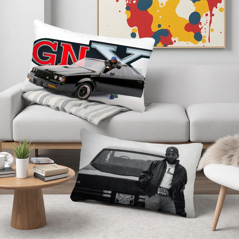 Rectangle Pillow Kendrick Case Rapper Printing Bedside Sofa Room Home Gnx Decoration Lamar Pillowcase