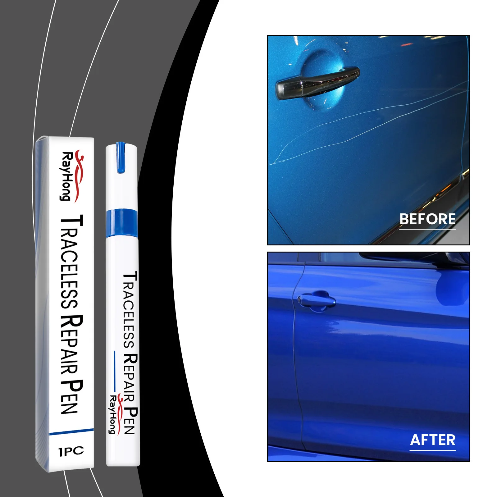Car Scratch Paint Pen Touch-up Painter Auto Styling Scratch Repair Care Tool Covering Scratch Car Accessories for Blue Color Car