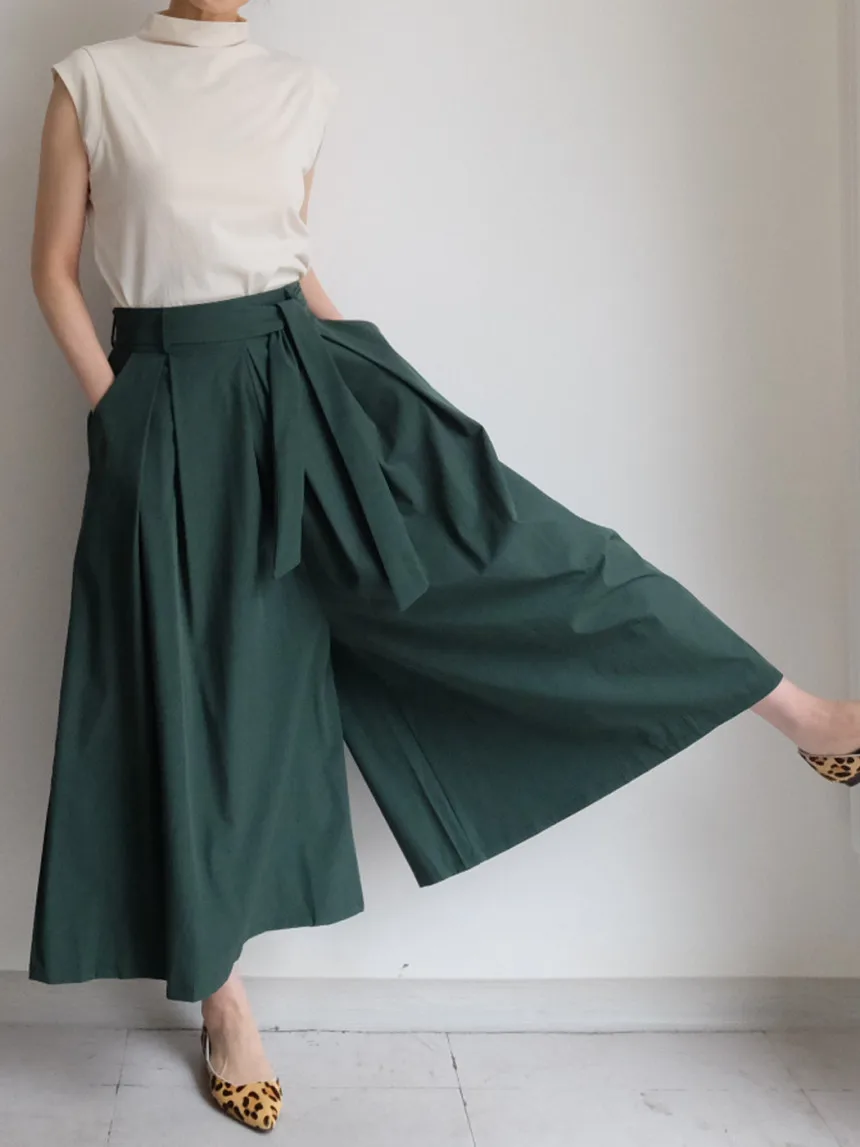 REALEFT High Waist Elegant Women's Umbrella Skirts Sashes 2025 New Solid Korean Casual Loose A-line Midi Skirts Pockets Female
