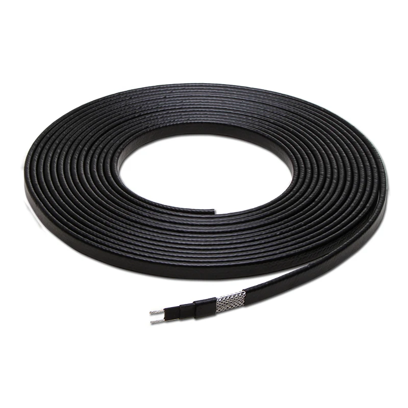 

20W/m Low Temperature Self-regulating Heating Tape Snow Melting Drain Water Pipe Freeze Protection Heat Cable